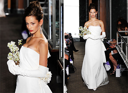 Свадебные платья от Carolina Herrera Весна-2010 Свадебные платья от Carolina Herrera Весна-2010