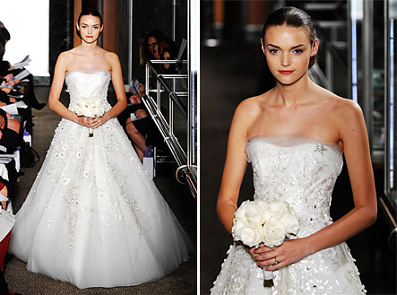 Свадебные платья от Carolina Herrera Весна-2010 Свадебные платья от Carolina Herrera Весна-2010