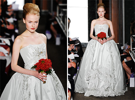 Свадебные платья от Carolina Herrera Весна-2010 Свадебные платья от Carolina Herrera Весна-2010