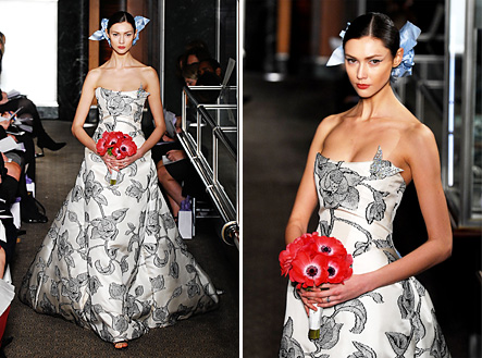 Свадебные платья от Carolina Herrera Весна-2010 Свадебные платья от Carolina Herrera Весна-2010