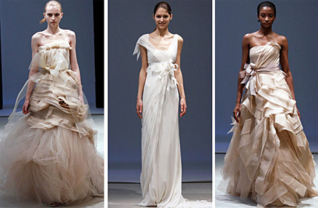 Антикризисная свадьба от Vera Wang Антикризисная свадьба от Vera Wang
